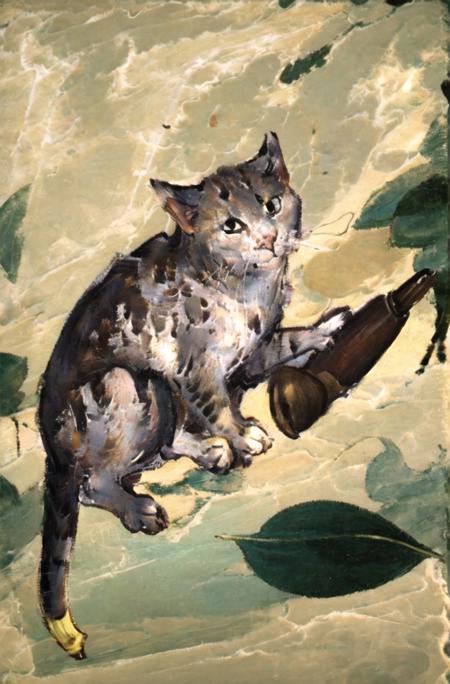 00430-1547838889-masterpiece, best quality, Medievalcat,solo,desert, _ _lora_Medievalcat_0.9_,medieval, painting,sketch,scrawl,banana,rocket laun - 副本.png